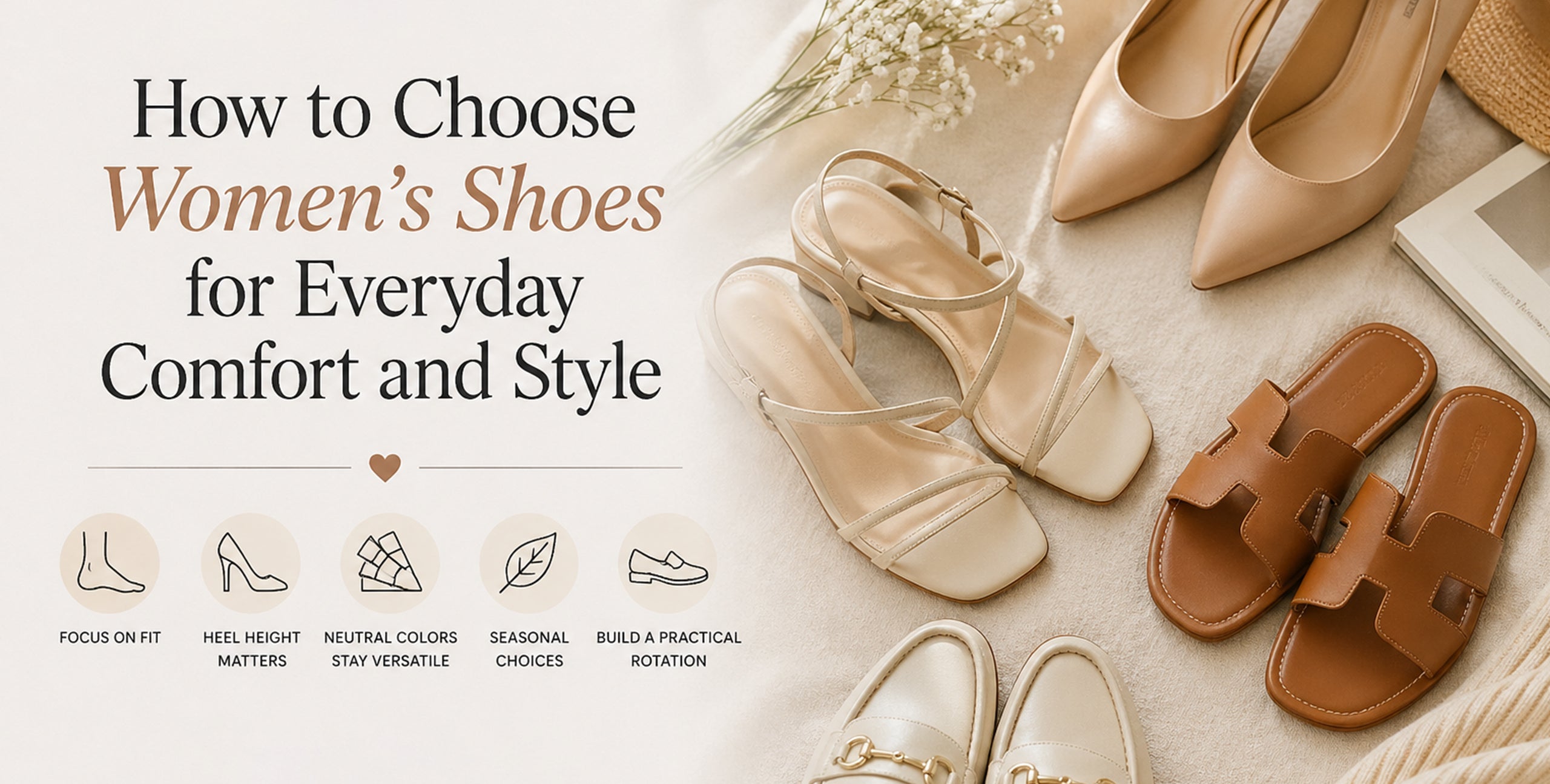 How to Choose Women’s Shoes for Everyday Comfort and Style